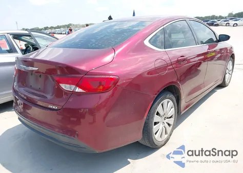 2015 Chrysler 200 Lx из США, поврежденный, VIN 1C3CCCFBXFN550854